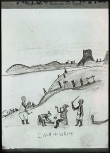 Image of Drawing by In-ah-waho